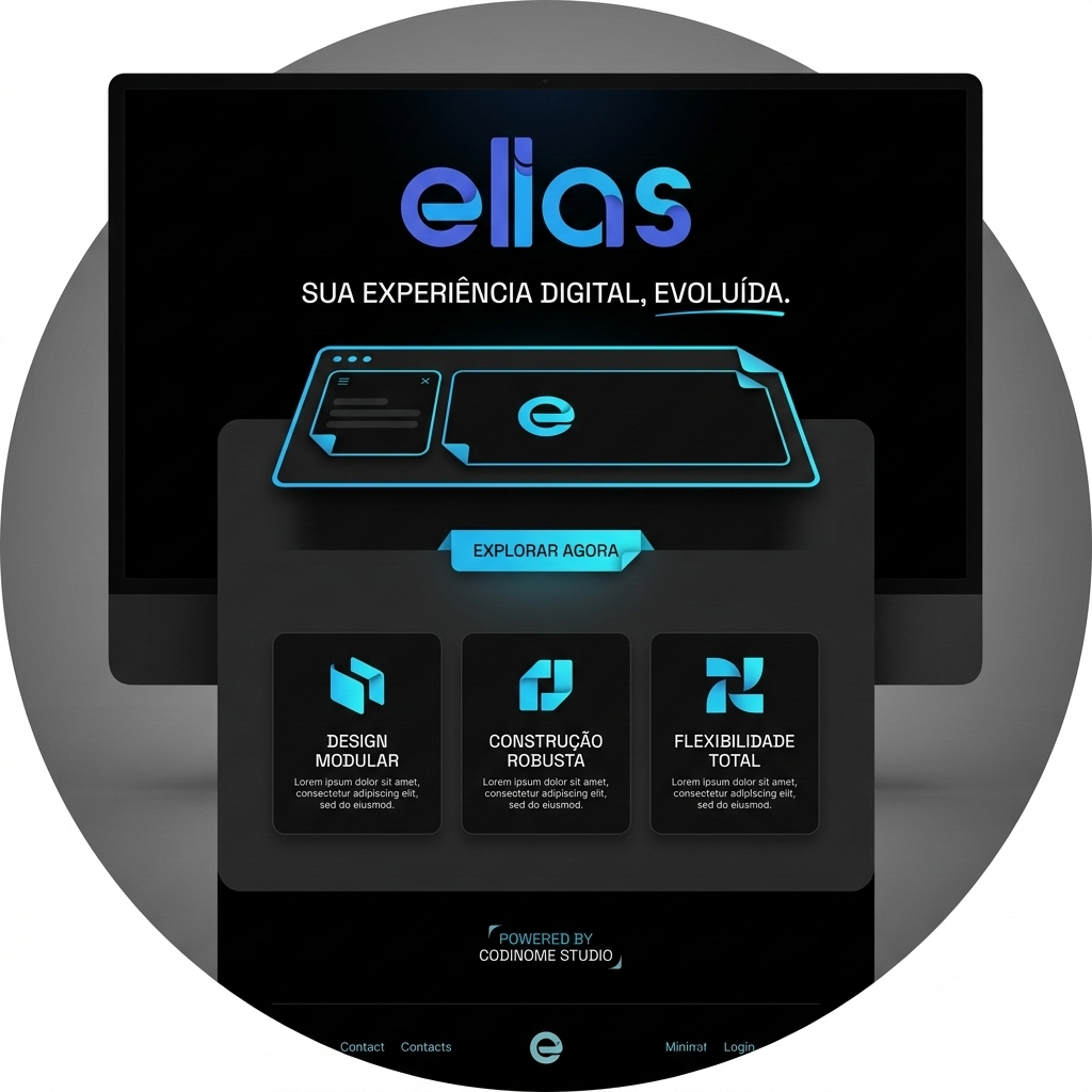 Elias app mockup screenshot